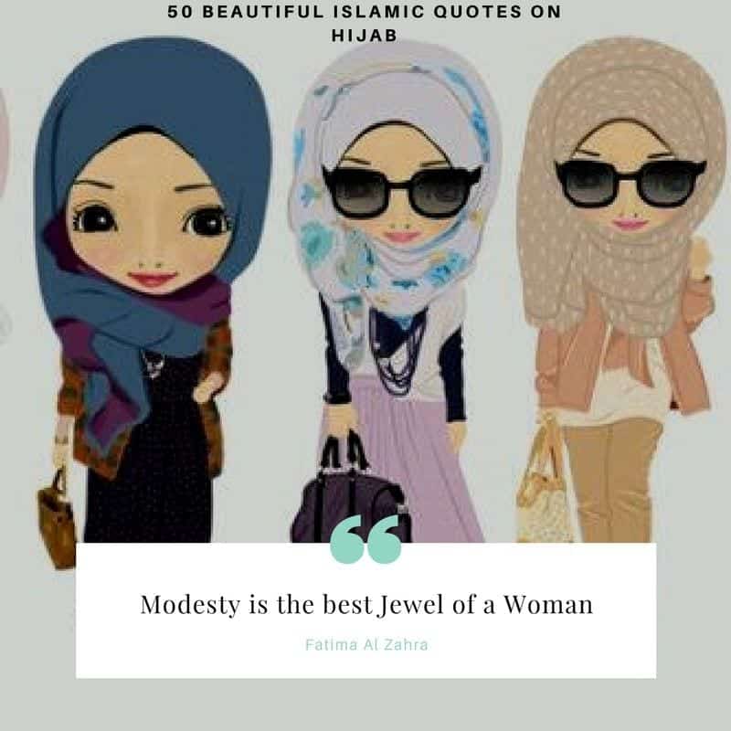 islamic quotes about hijab