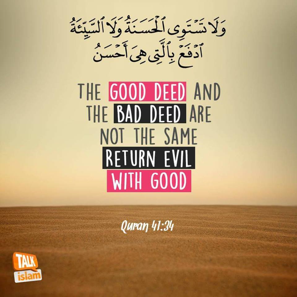 Return Bad Deeds with Good Ones