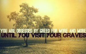 Islamic Quotes About Greed