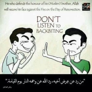 Hadiths And Islamic Quotes On Backbiting (17)