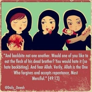 Hadiths And Islamic Quotes On Backbiting (23)
