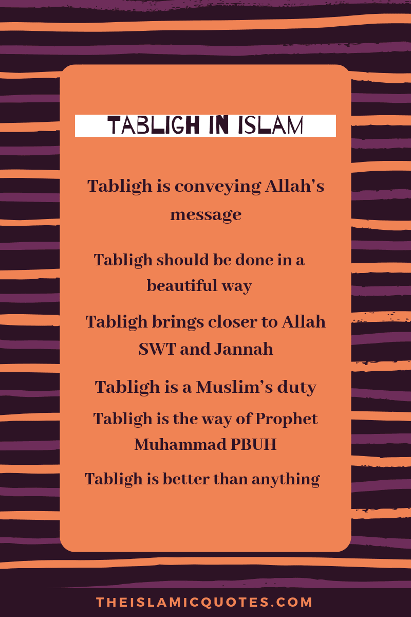 22 Inspirational Islamic Quotes On Tabligh And Dawah  