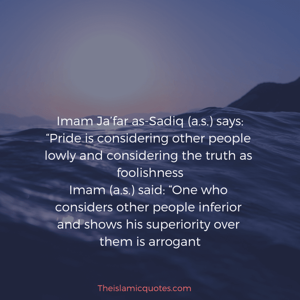 23 Quotes About Arrogance And Pride In The Light Of Islam  