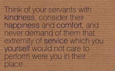 How To Treat Servants In Islam - The 14 Rights Of Servants  