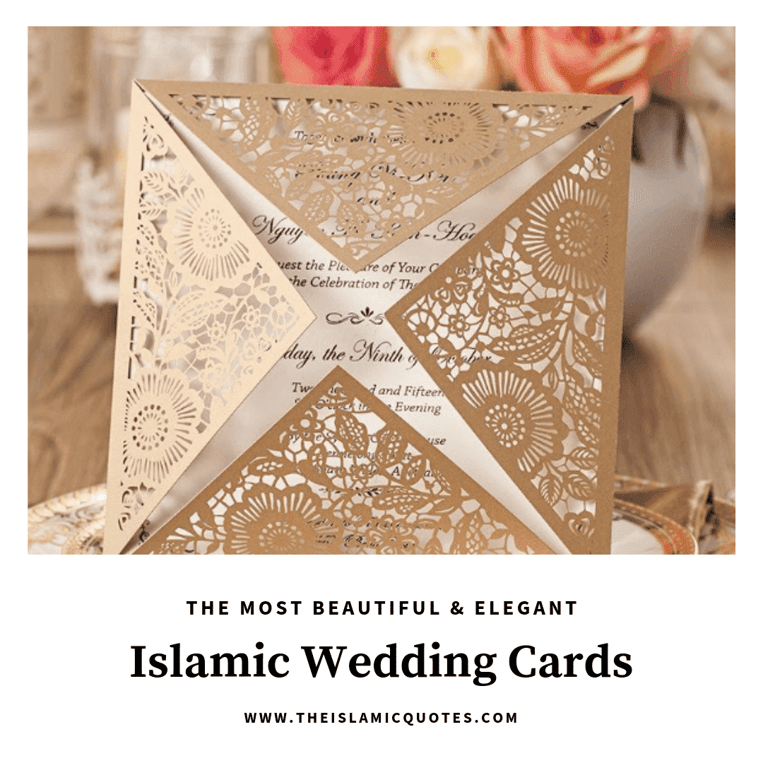 muslim wedding invitation cards