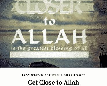duas to get closer to allah