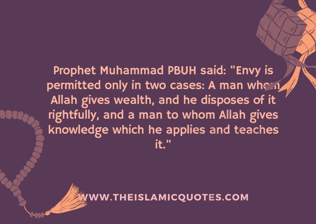 Hadith when envy is allowed
