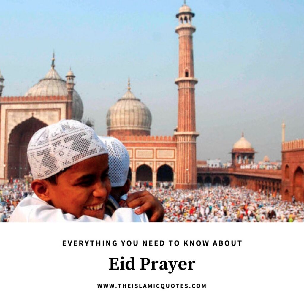 how to perform eid prayer