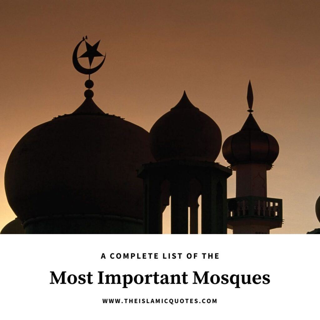 8 Most Important Mosques & Their Significance for Muslims  