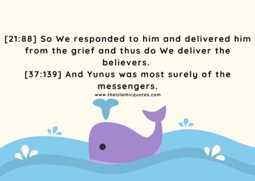 Quranic Verse about Prophet Yunus