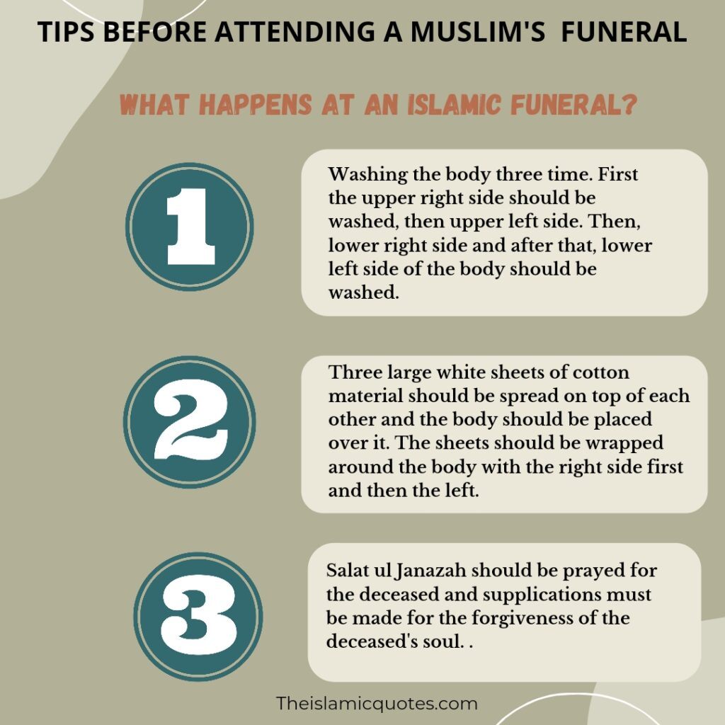 how to attend a muslim funeral