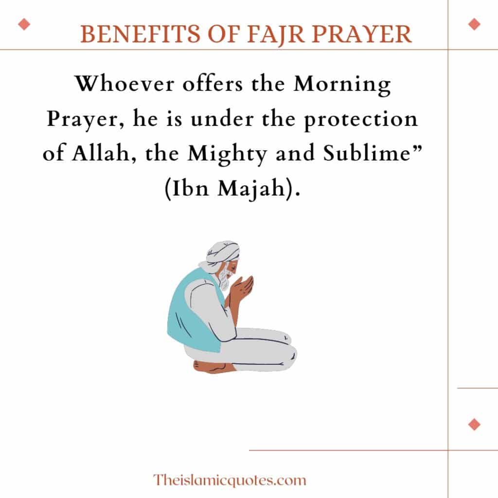 Benefits of Fajr prayer
