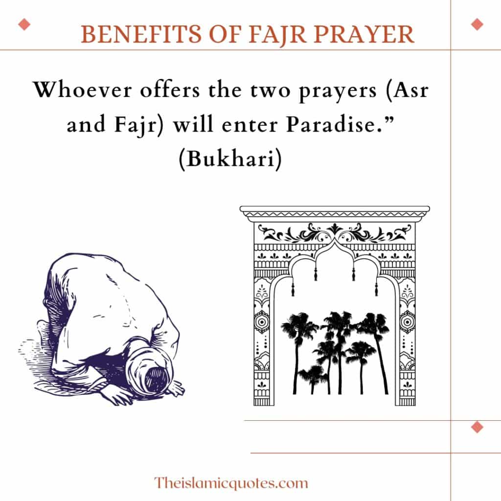 Benefits of Fajr Prayer