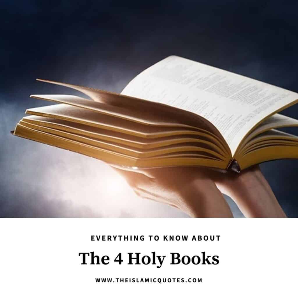 4 holy books in islam