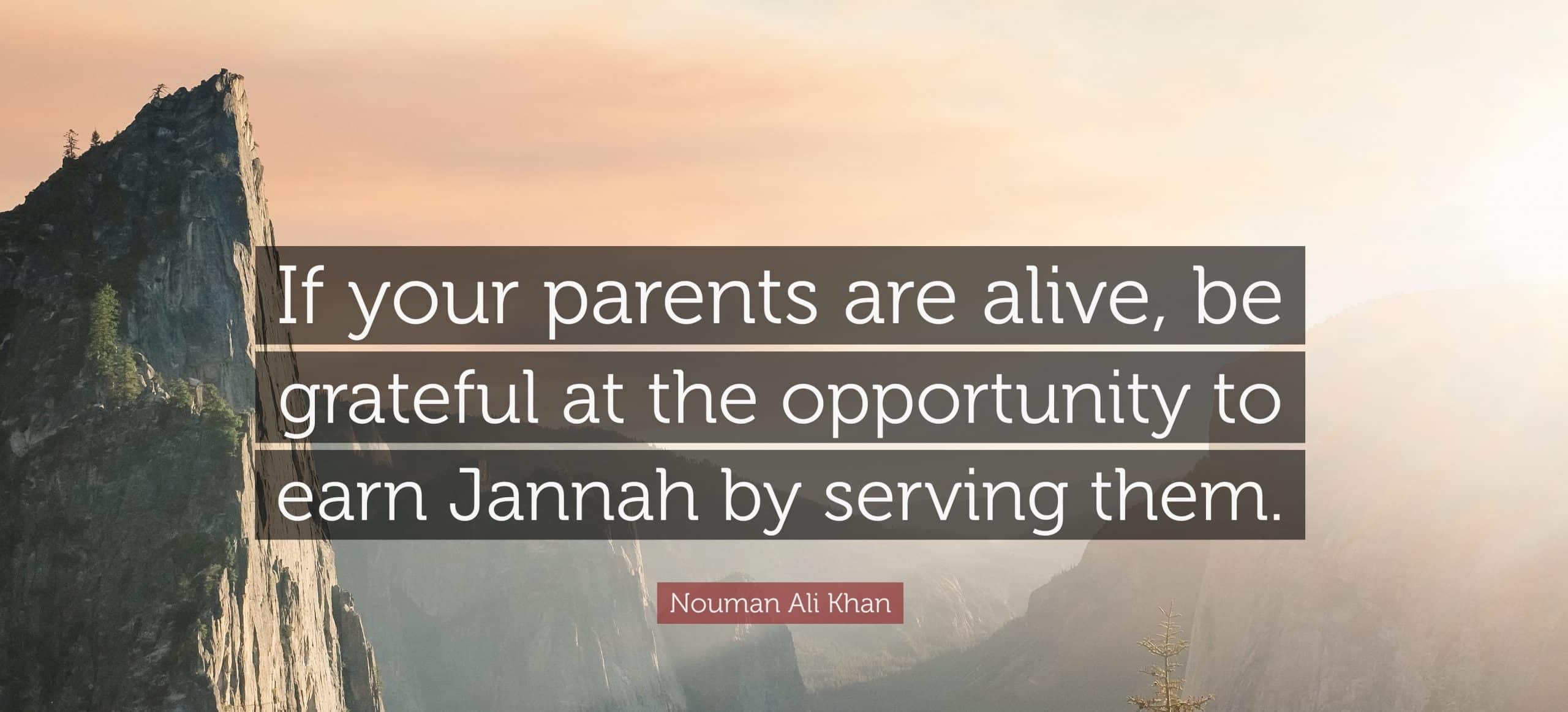 50 Islamic Quotes on Parents with Images-Status of Parents