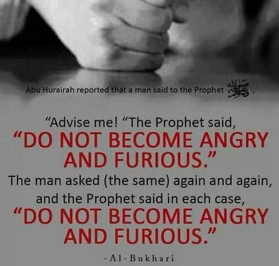 anger management in islam