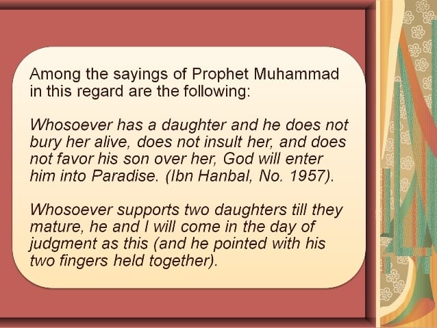 Islamic Quotes about Daughters-The Blessings of Daughters in Islam  