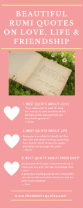 Rumi Beautiful Quotes About Love. Life & Friendship (2)