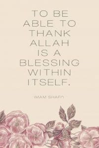 Islamic Quotes on thanking Allah (26)