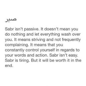 Sabr in Islam (10)