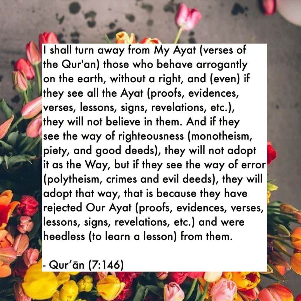 Arrogance in Islam (23)
