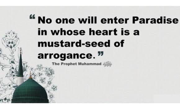 Arrogance in Islam (29)