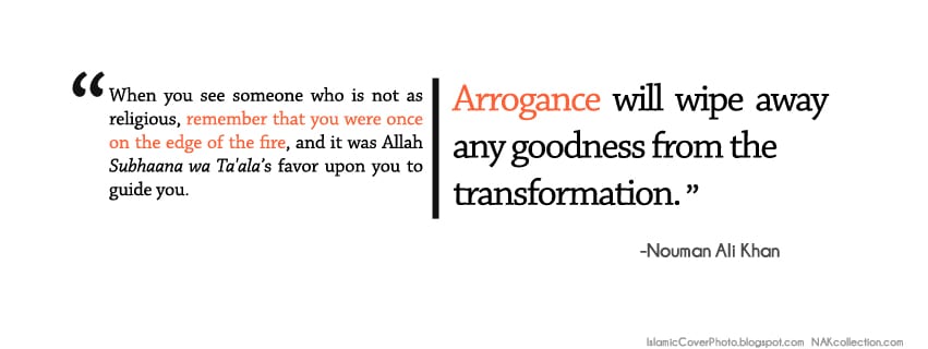 arrogance in islam
