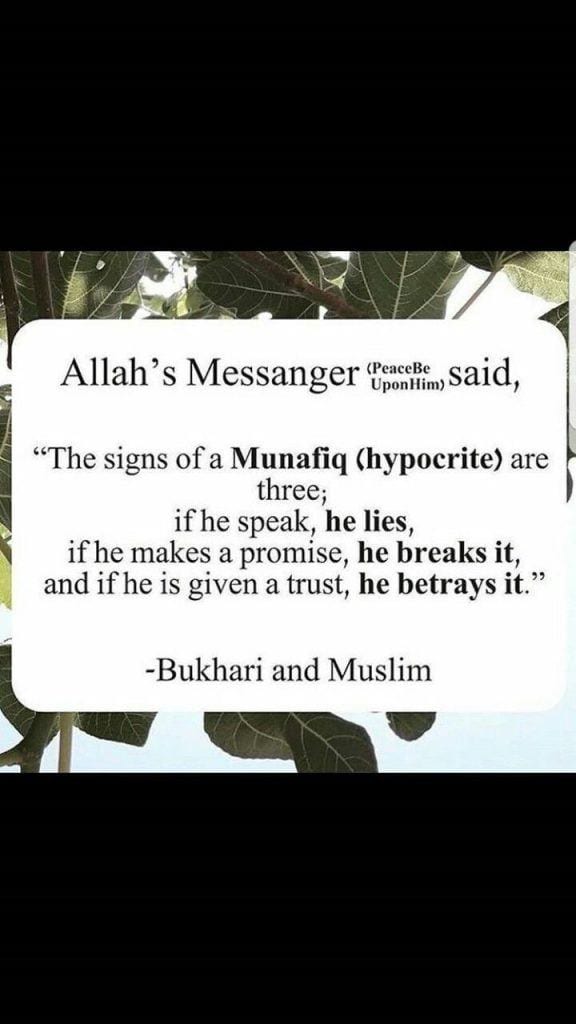 Hypocrisy in Islam quotes (5)