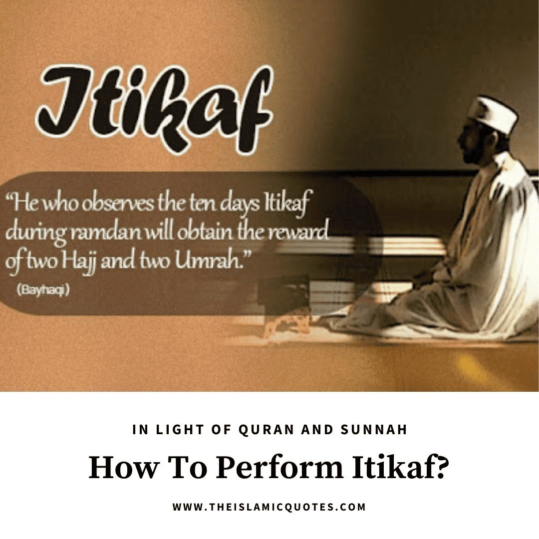 how to do itikaf