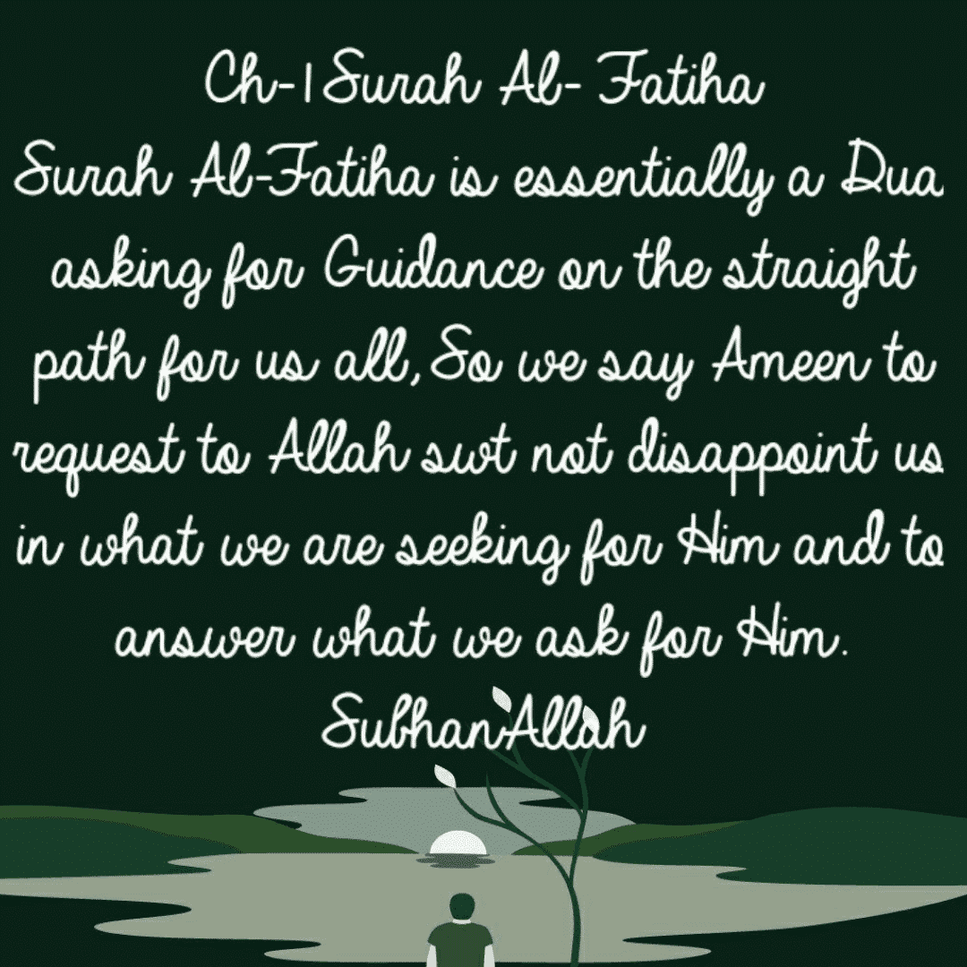 Surah Fatihah Summary-7 Beautiful Lessons From Surah Fatiha