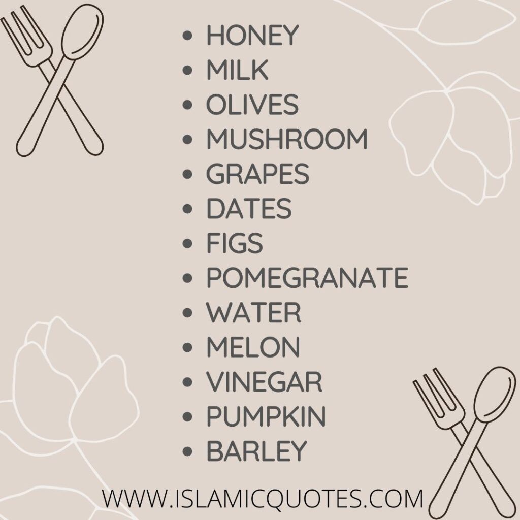 Prophet Muhammad's Favorite Food