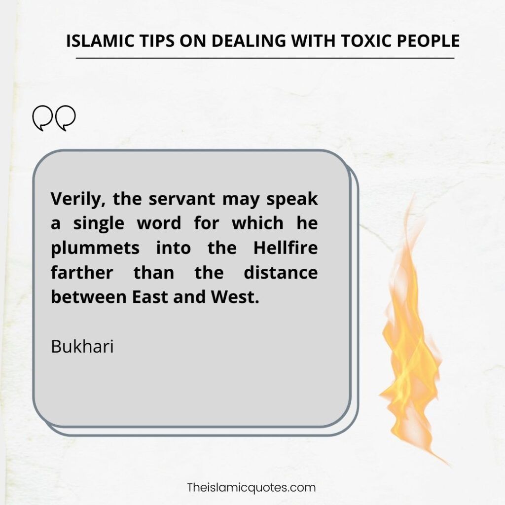 Toxic people in Islam