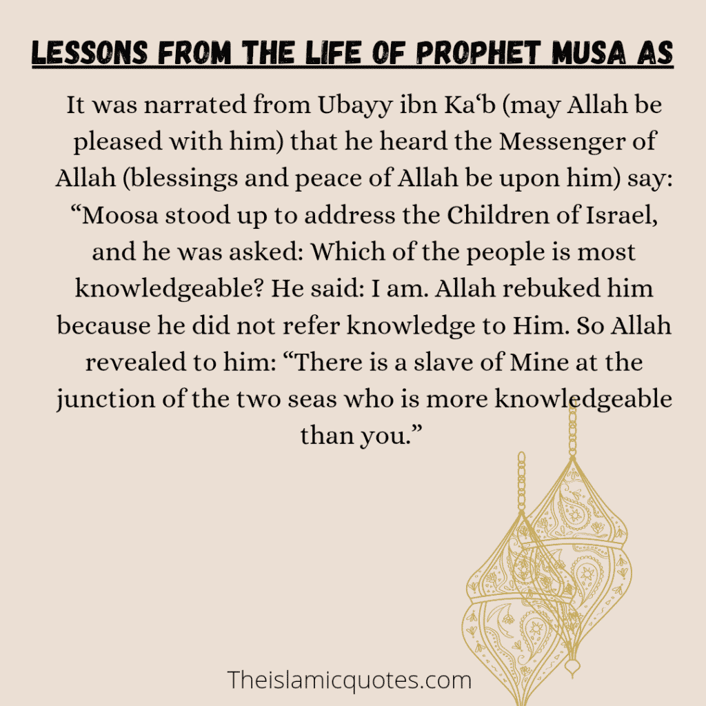 8 Most Important Lessons from the Story of Prophet Musa (AS)