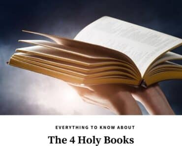 4 holy books in islam