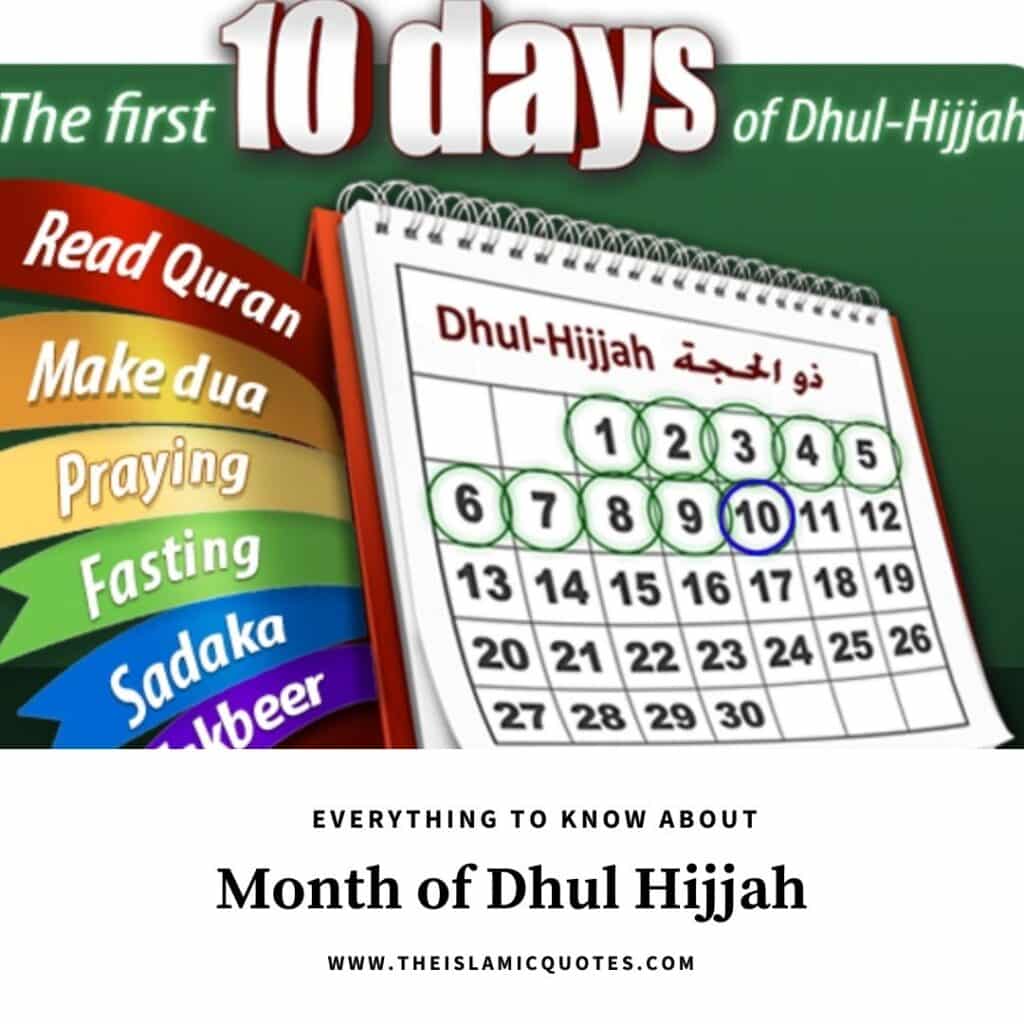 islamic month of dhul hijjah